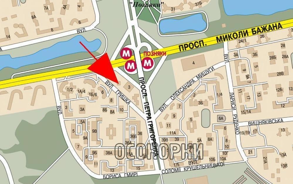 Apartment In 2 Min From Poznyaky Metro Station Kiev Eksteriør bilde